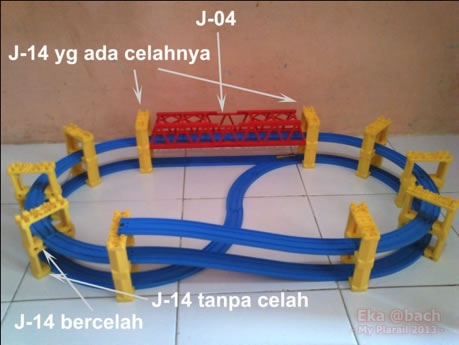 #3 : Pake jembatan merah J-04 new